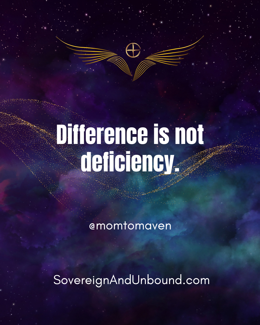 Difference is not deficiency